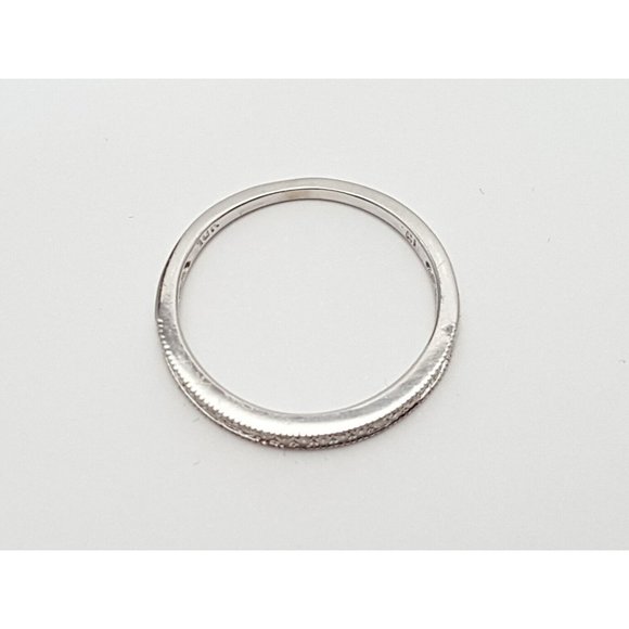 SOLD Unique Designer Diamond Wedding Ring Band - Size 5 - Picture 7 of 10